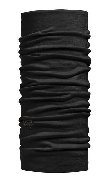  BUFF Lightweight Merino Wool Solid Black