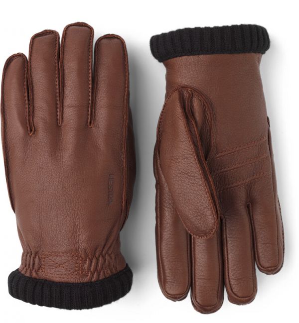  HESTRA DEERSKIN PRIMALOFT RIB Chocolate