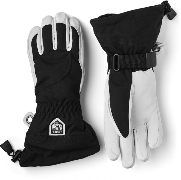  HESTRA HELI SKI FEMALE 5-finger Black