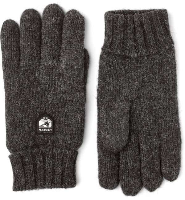  HESTRA BASIC WOOL GLOVE Charcoal