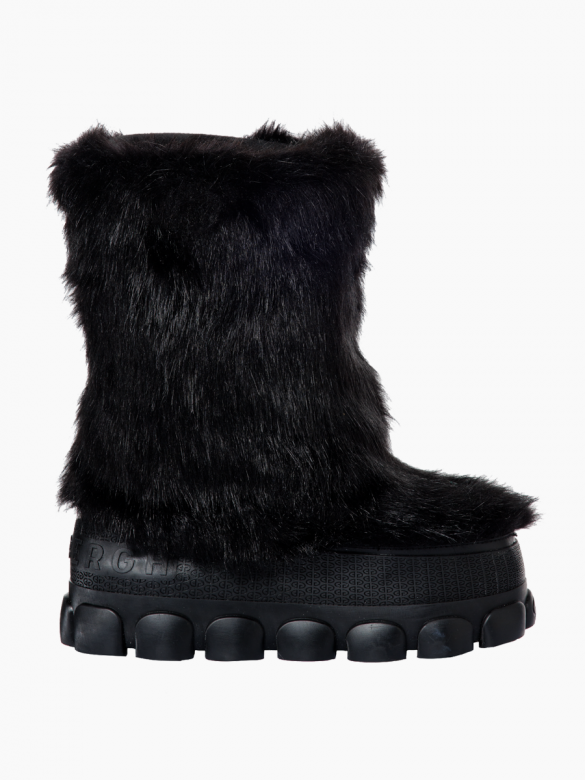  GOLDBERGH FUN FUR SNOWBOOT Black