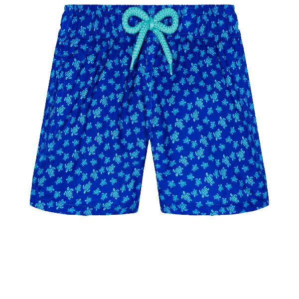  VILEBREQUIN JIHIN BOYS MICRO TURTLES ROUND sea blue