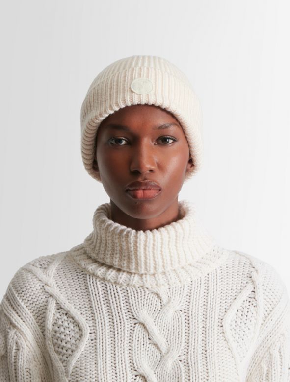  FUSALP KNIT BEANIE Beige