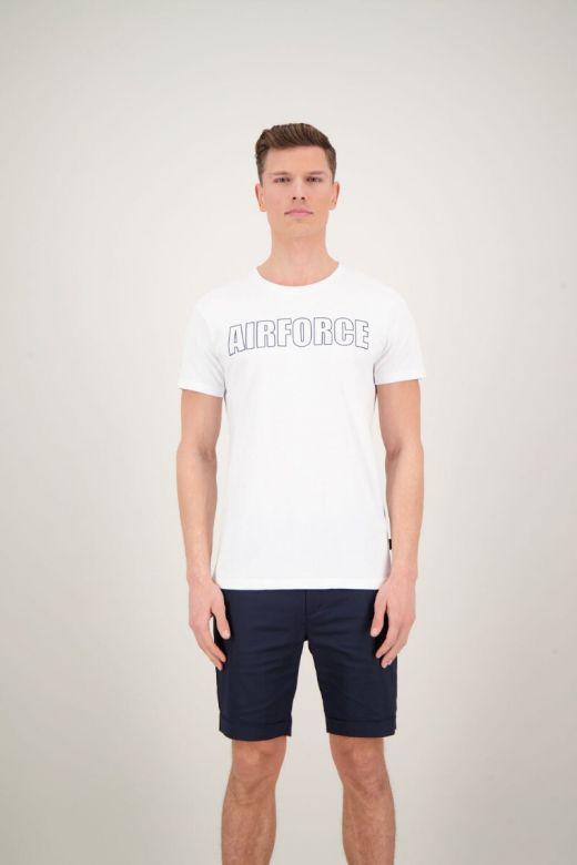  AIRFORCE OUTLINE T-SHIRT White