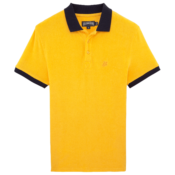  VILEBREQUIN TERRY POLO TURMERIC