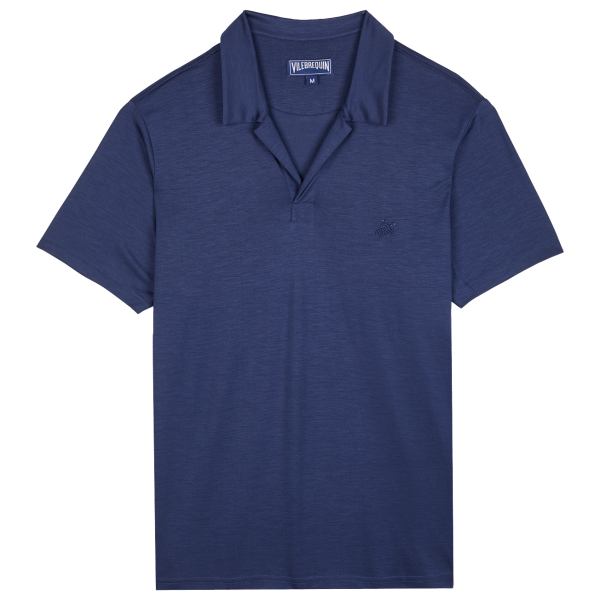  VILEBREQUIN PIRINOL TENCEL POLO navy