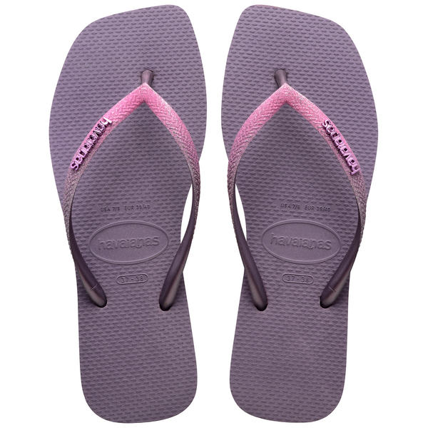  HAVAIANAS SLIM SQUARE GLITTER Malve