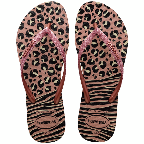  HAVAIANAS SLIM ANIMALS MIX Black gold