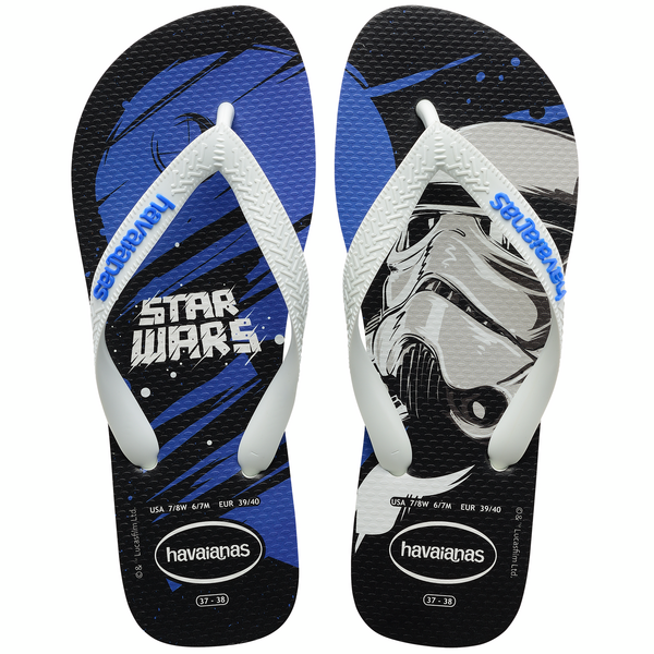  HAVAIANAS STAR WARS White / star / blue / white