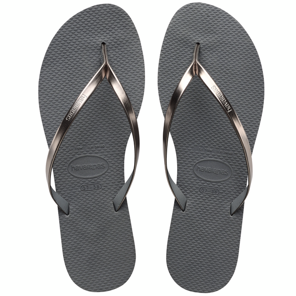  HAVAIANAS YOU METALLIC steel grey