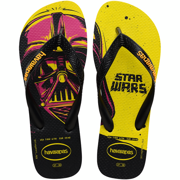  HAVAIANAS STAR WARS Black pop yellow