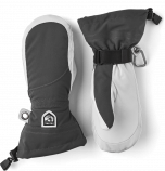  HESTRA ARMY LEATHER HELI SKI FEMALE MITT grey