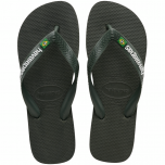  HAVAIANAS BRASIL LOGO Green / Olive