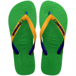  HAVAIANAS BRASIL LOGO KIDS Leaf green marine blue