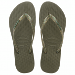  HAVAIANAS SLIM LOGO METALLIC Muso Green