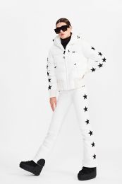  AIRFORCE ASPEN SKI PANTS STARS White / true black